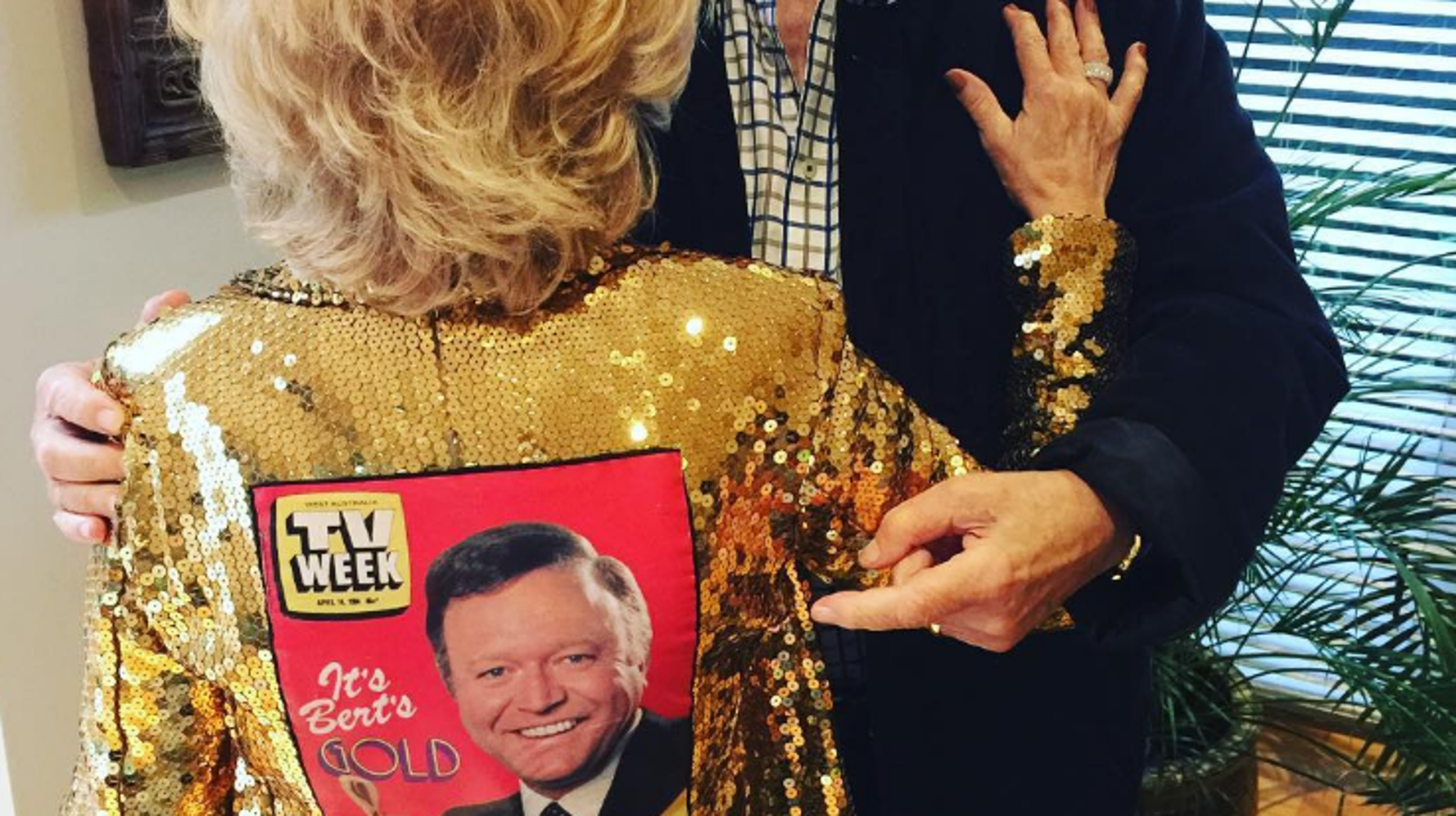 Bert Newton Couldn't Make It To The Logies But Patti ...