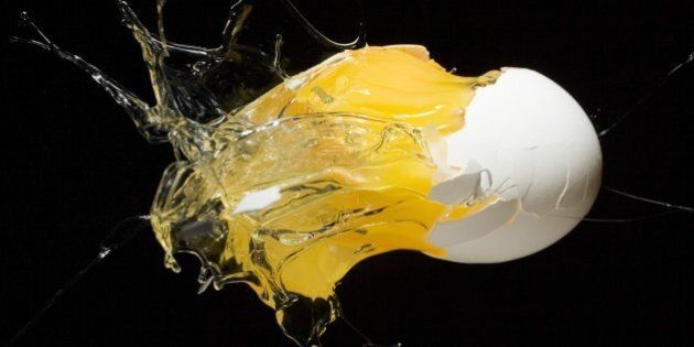Exploding egg