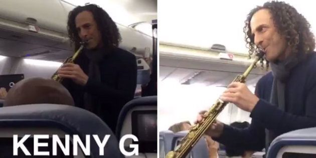 Kenny G Surprised Delta Passengers With An Impromptu ...