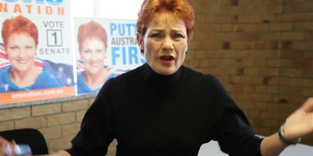 Pauline Hanson's One Nation policies are being checked.