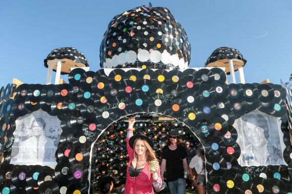 An art installation at the 2015 festival