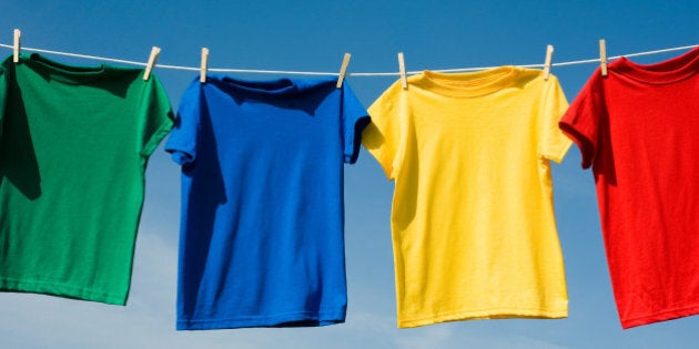 Primary Colored T-Shirts