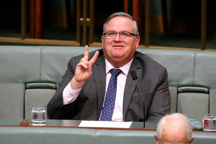 Herbert MP Ewen Jones is sweating on the numbers to ensure his re-election