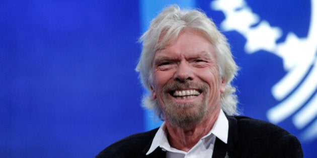 NEW YORK, NY - SEPTEMBER 28: Sir Richard Branson attends the Looking to the Next Frontier session during the third day of the 2015 Clinton Global Initiative's Annual Meeting at the Sheraton New York Hotel & Towers on September 28, 2015 in New York City. (Photo by JP Yim/Getty Images)