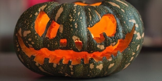 My very first Jack-o-lantern, made in October 2013 in Honart, Tasmania, Australia