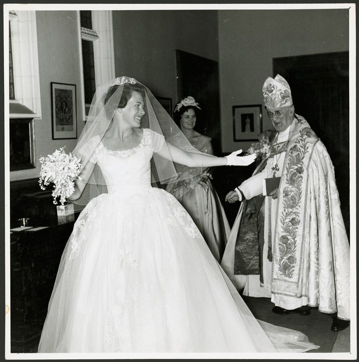 Diana Fisher married the son of the Archbishop of Canterbury in 1959.