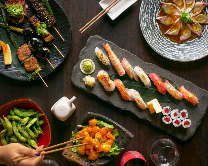 Sake's famous sushi will also be available on the food delivery app.