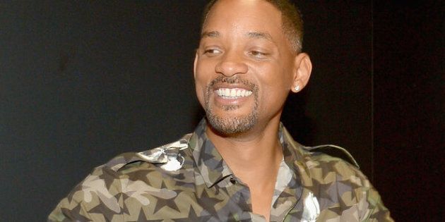 SAN DIEGO, CA - JULY 23: Actor Will Smith from the cast of Suicide Squad film participates in an autograph session for fans in DC's 2016 Comic-Con booth at San Diego Convention Center on July 23, 2016 in San Diego, California. (Photo by Charley Gallay/Getty Images for DC Entertainment)