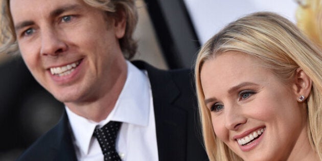 Dax Shepard and Kristen Bell in March 2016 in Westwood, California.