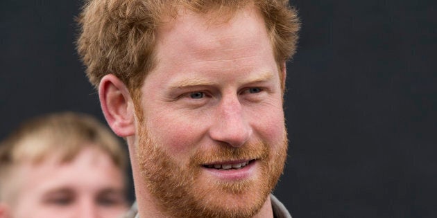 Britain's Prince Harry attends the International Aids Conference at the international convention centre in Durban on July 21, 2016. Britain's Prince Harry and Elton John shared a stage in South Africa, warning that complacency threatened efforts to defeat AIDS and urging young people to lead the fight. / AFP / MATTHEW KAY (Photo credit should read MATTHEW KAY/AFP/Getty Images)