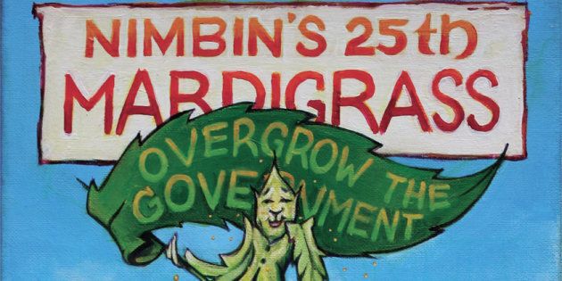 The annual festival has been held in Nimbin over the past 25 years.