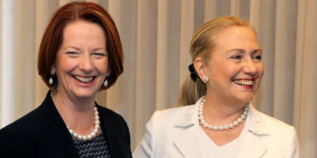 Former Australian Prime Minister Julia Gillard has urged Americans to condemn sexism in the 2016 US election.