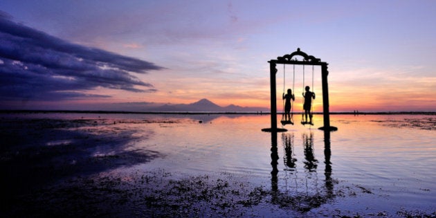 Sunset on Gili Trawangan