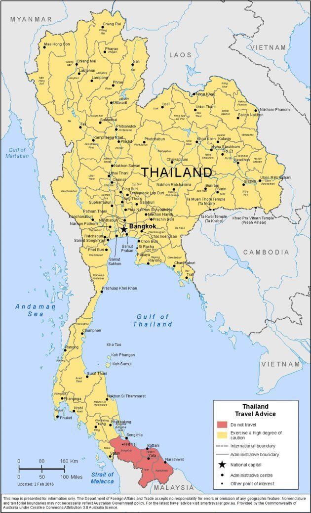 Pattani is part of the 'do not travel' zone in Thailand's far south, where Muslim insurgents have been wrecking havoc on the local population.