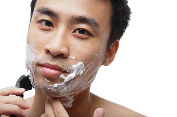 Men should avoid shaving too close to the skin. Also, try using hair conditioner instead of shaving cream.