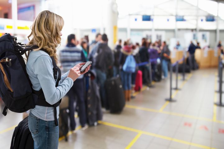 Don't be tempted to check in at the airport and share your location and destination with your social media network.