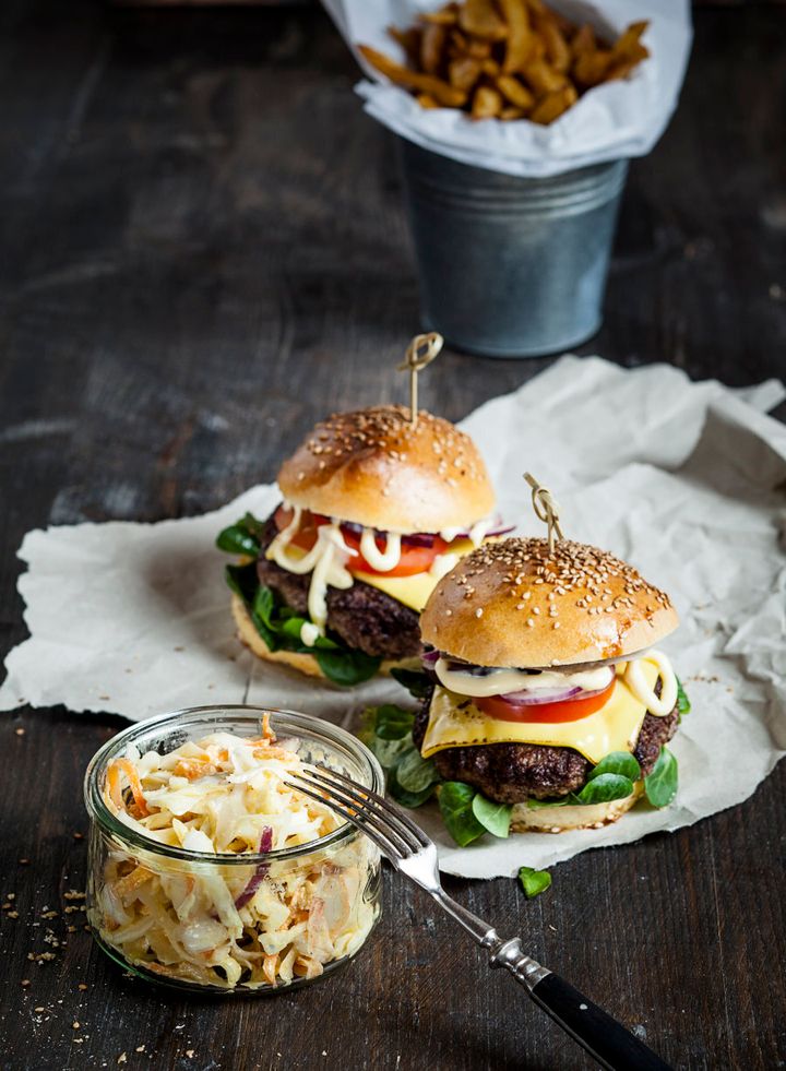On the next burger night, make a fresh slaw for the side.