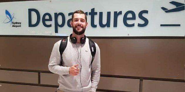 Baxter Reid, 26, was detained while trying to get into Canada to fulfill his visa conditions.