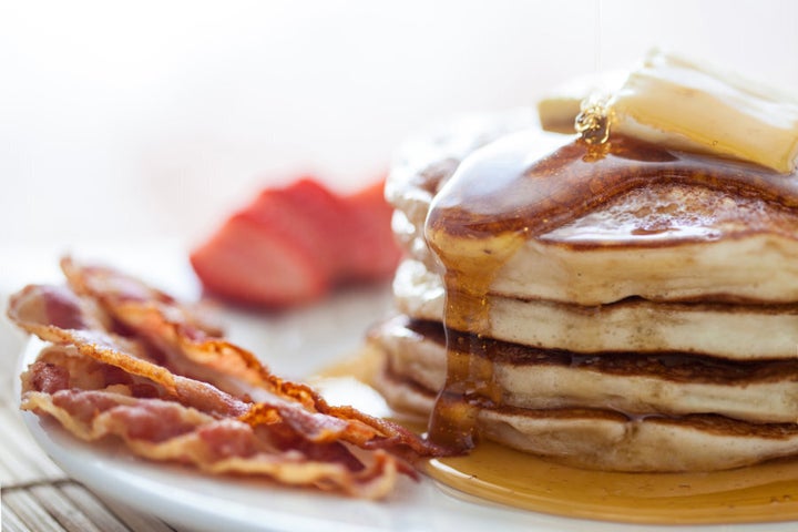 Pancakes and bacon, you betcha.