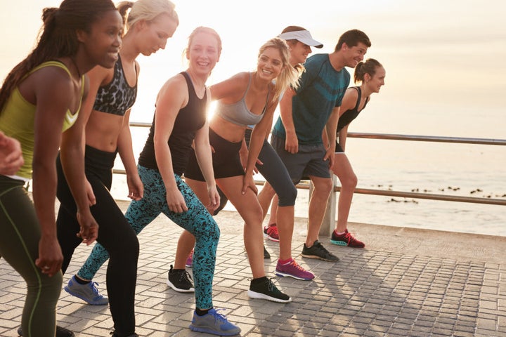 Running is always more fun when you rope in a few mates.