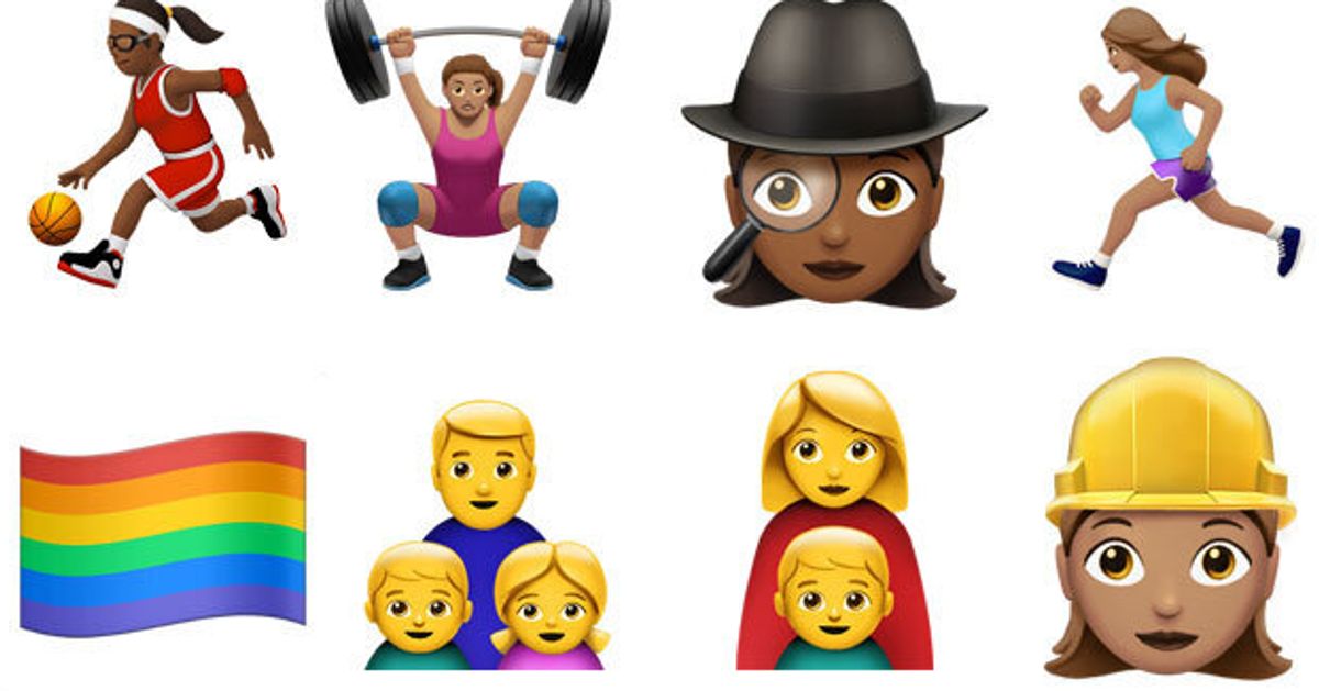 Apple Has Just Released 100 New, Even More Inclusive Emojis | HuffPost ...