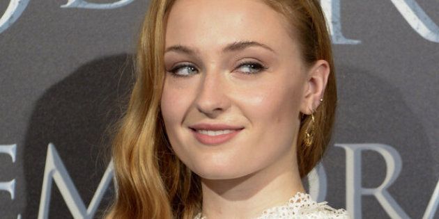MADRID, SPAIN - JUNE 28: Sophie Turner attends the 'Game Of Thrones' fans event photocall at Palafox cinema on June 28, 2016 in Madrid, Spain. (Photo by Fotonoticias/FilmMagic)