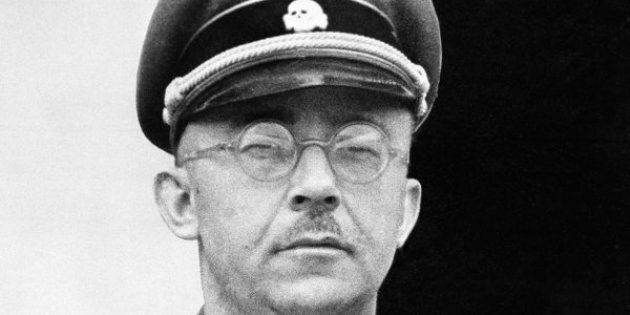Heinrich Himmler, head of Nazi Germany's SS and one of the architects of the Holocaust, seen in an undated file photo. 