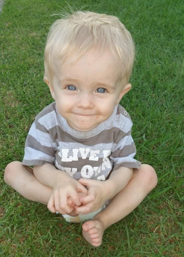 Ethan Fenn is one of the many people who benefit from Jeans for Genes Day finding.