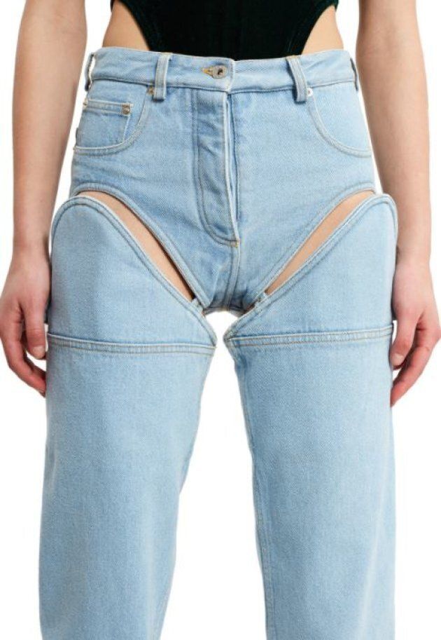 These Denim Jeans Turn Into Shorts