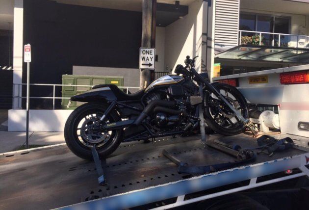 Twelve motorbikes were among the luxury goods police allege were funded by the $165 million tax fraud.