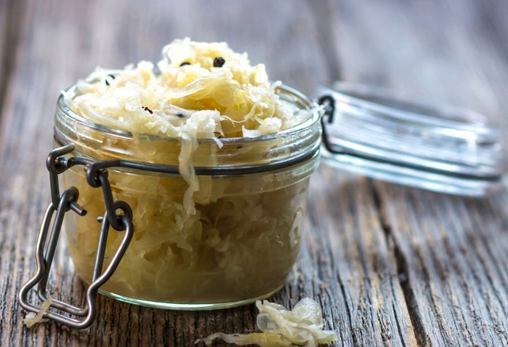 When life gives you cabbages make sauerkraut, a fermented food often eaten alongside sausages and Reuben sandwiches.