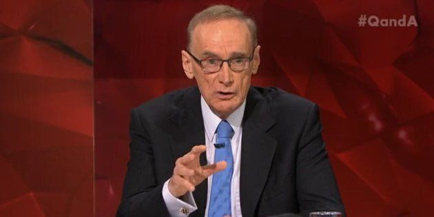 Bob Carr said Trump is dominated by fury.