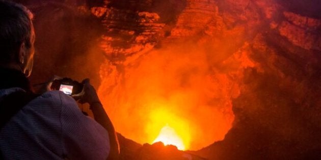Masaya Volcano is getting hooked up to the web.