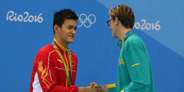 The controversy was started when Australian swimmer Mack Horton referred China's Sun Yang a 'drug cheat.'