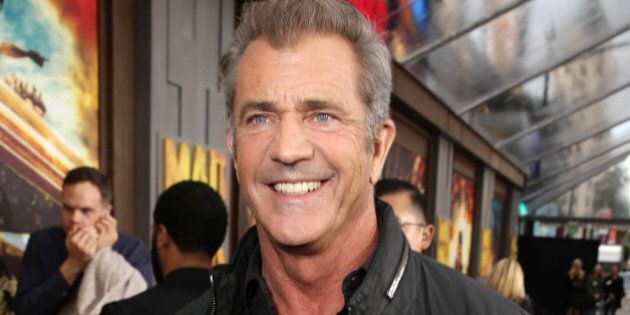 Mel Gibson seen at the Warner Bros. premiere of