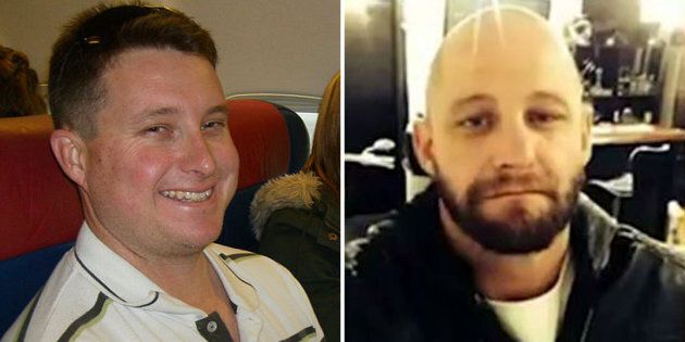 Senior Constable Brett Forte (left) was shot dead by Rick Charles Maddison, 40 (right) during a traffic stop on Monday.