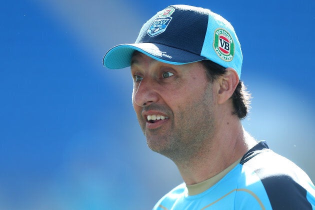 Ya reckon??? NSW Blues coach Laurie Daley looks like he's not sold on Ant's thesis.