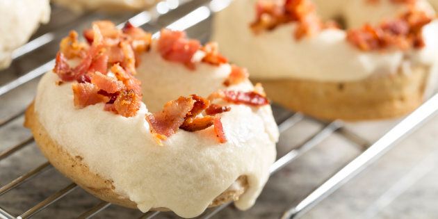 Maple bacon doughnuts, say what?