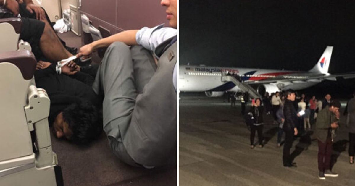 Hijack Attempt On Melbourne Plane Flight Mh128 Not A Terror Incident Suspect Has Mental 1665