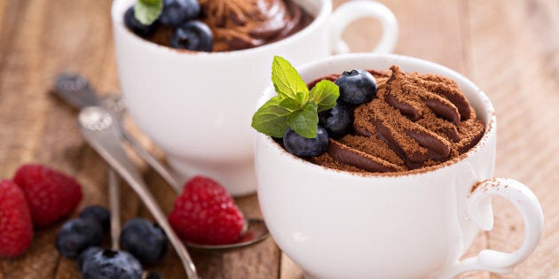 Two minute avocado chocolate pudding, yes please.