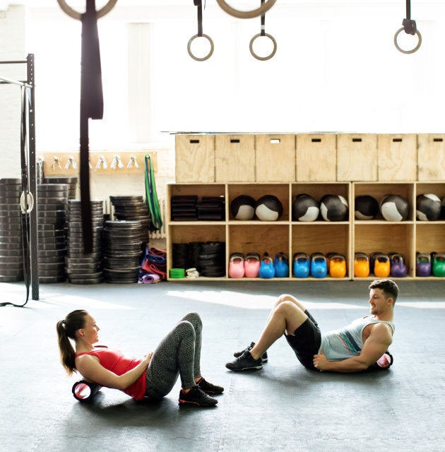 Foam rollers are a key part of recovery.