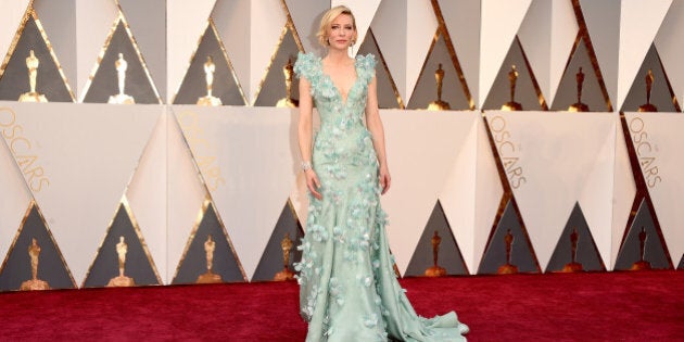 HOLLYWOOD, CA - FEBRUARY 28: Actress Cate Blanchett attends the 88th Annual Academy Awards at Hollywood & Highland Center on February 28, 2016 in Hollywood, California. (Photo by Jason Merritt/Getty Images)