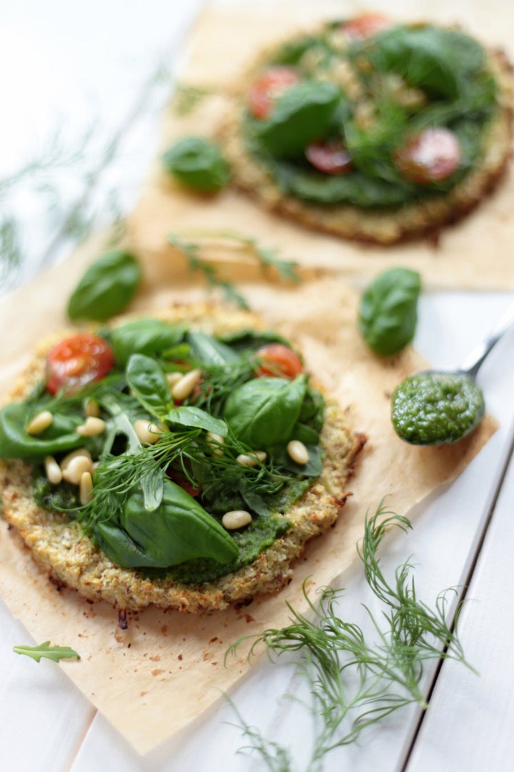 You can even make low carb cauliflower pizza.