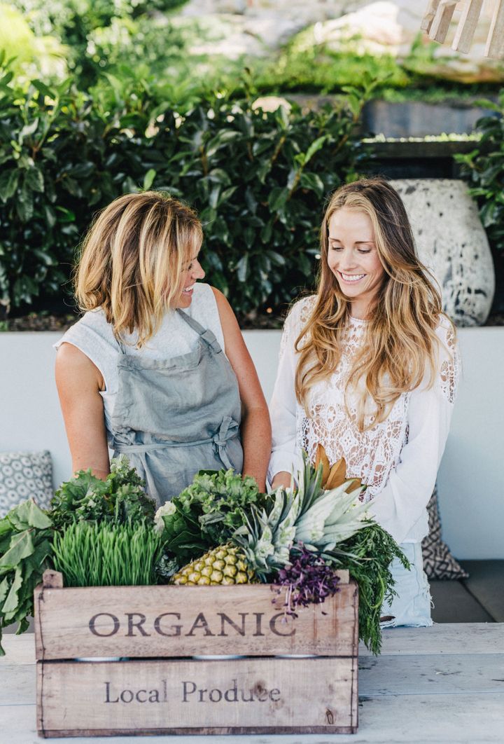 Zoe and Jacqui, the co-founders of Healthy Luxe Hens.