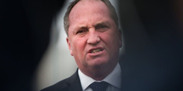 Deputy Prime Minster Barnaby Joyce would only cite national security grounds.