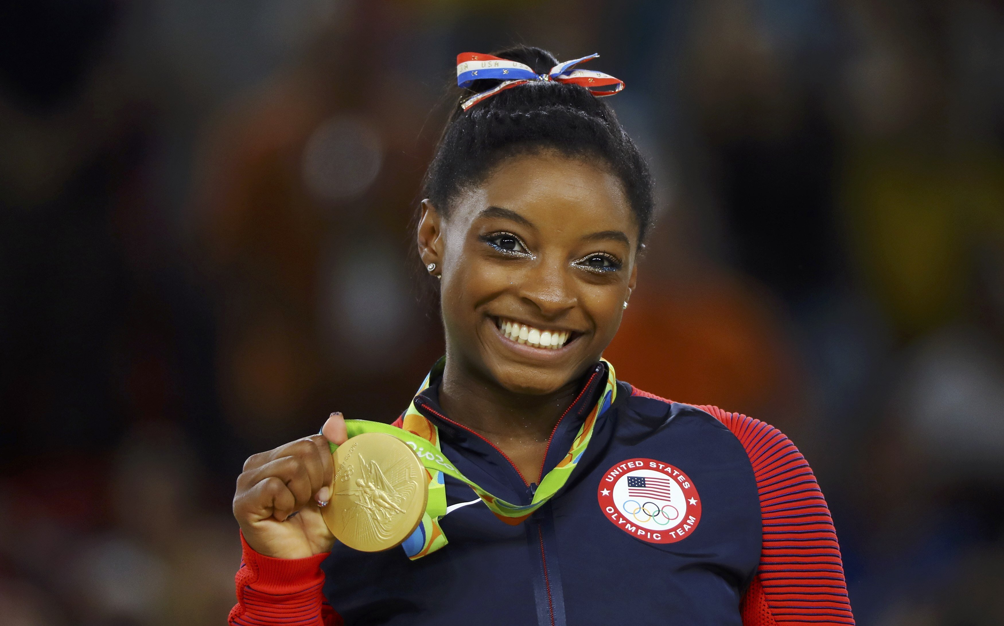 Superstar Simone Biles Wins Her Fourth Gold Medal And Makes History ...