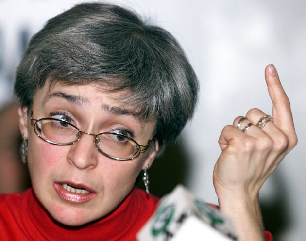 Investigative journalist Anna Politkovskaya was shot at point blank range in her apartment building lift.