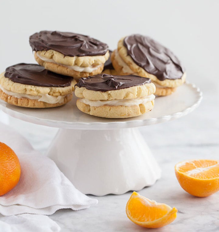 The zesty orange cuts through the sweetness, giving these cookies a refreshing twist.