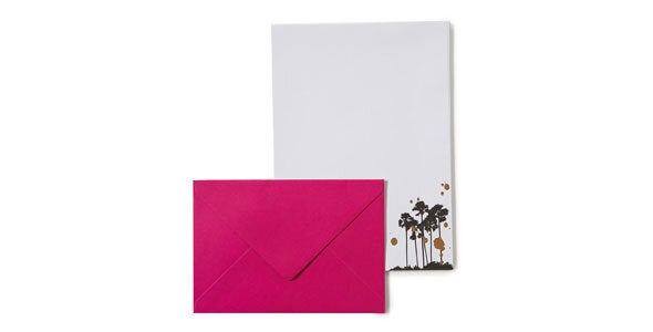 Letter writing set typo