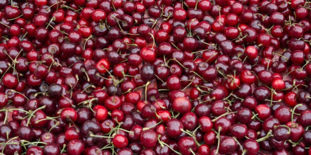 Seasonal cherries